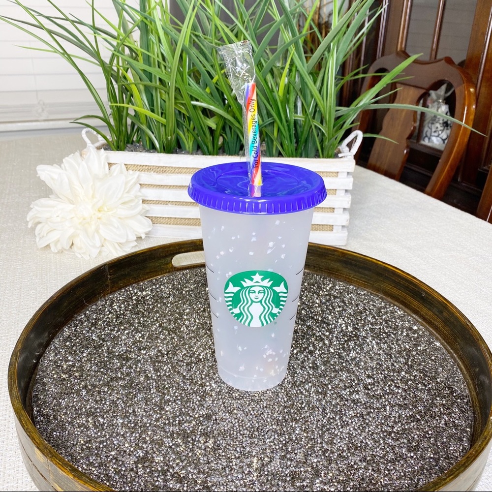 Starbucks Color Changing Confetti Cup Rainbow - Picture 4 of 6